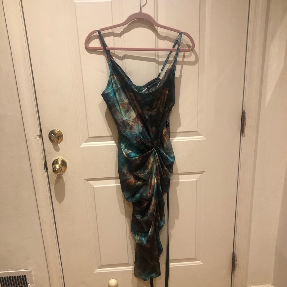 NWT Watercolor Midi
